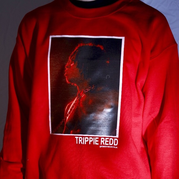 Red Trippie Redd Crewneck - Picture 2 of 3